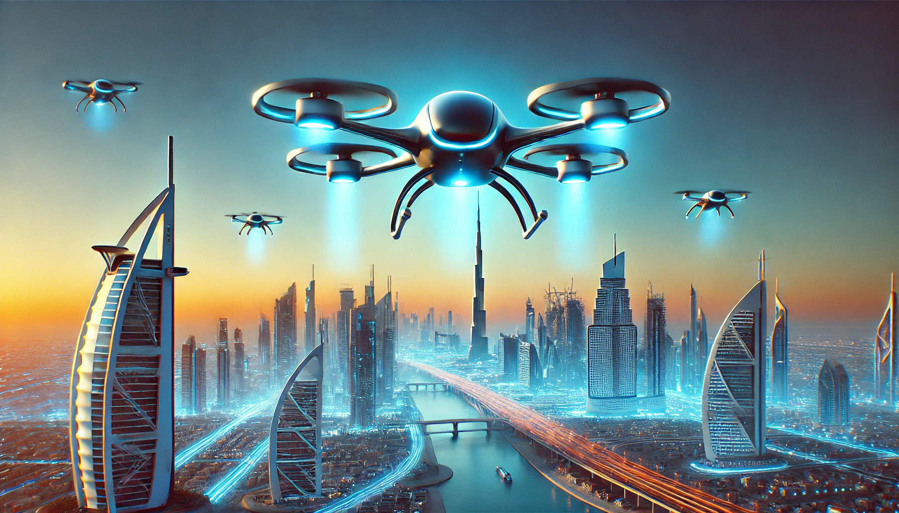 Los Taxis Dron Eléctricos Listos para Despegar en los Cielos de Dubái, Dicen las Autoridades